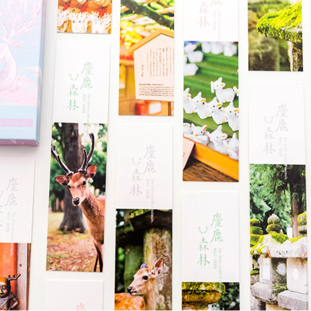 30 шт./пакет Kawaii закладки канцелярские Новинка Бумага страница разделители книга теги держания школьные канцелярские принадлежности подарки для учителей