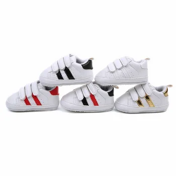 

DHL 50pair Baby Sports Shoes Autumn Infant Girl Boy Soft Sole Sneakers Baby Crib Shoes First Walkers 0-18month Baby