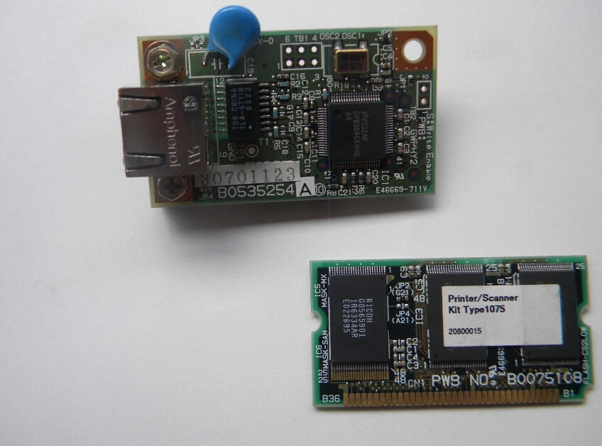 Набор для сканера сетевой карты RICOH 1075 тип B0075108 B0535254 | Компьютеры и офис