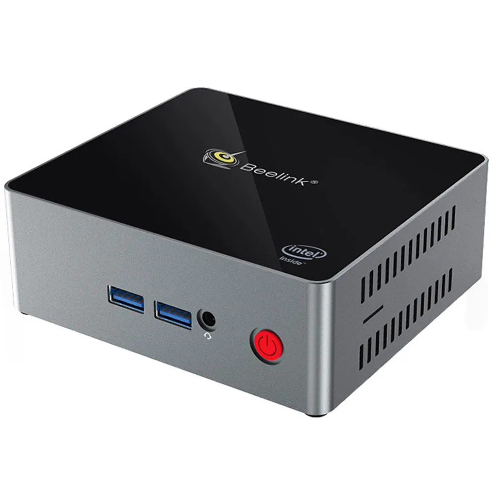 Beelink J45 Мини ПК в Apollo Lake Pentium J4205 2,4 ГГц+ 5,8 ГГц Wi-Fi, BT4.0 Поддержка 4 K HD H.265 1000 Мбит/с Ethernet