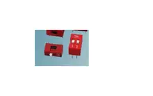Red direct insert 2.54MM dial switch DS- 2 bit DIP