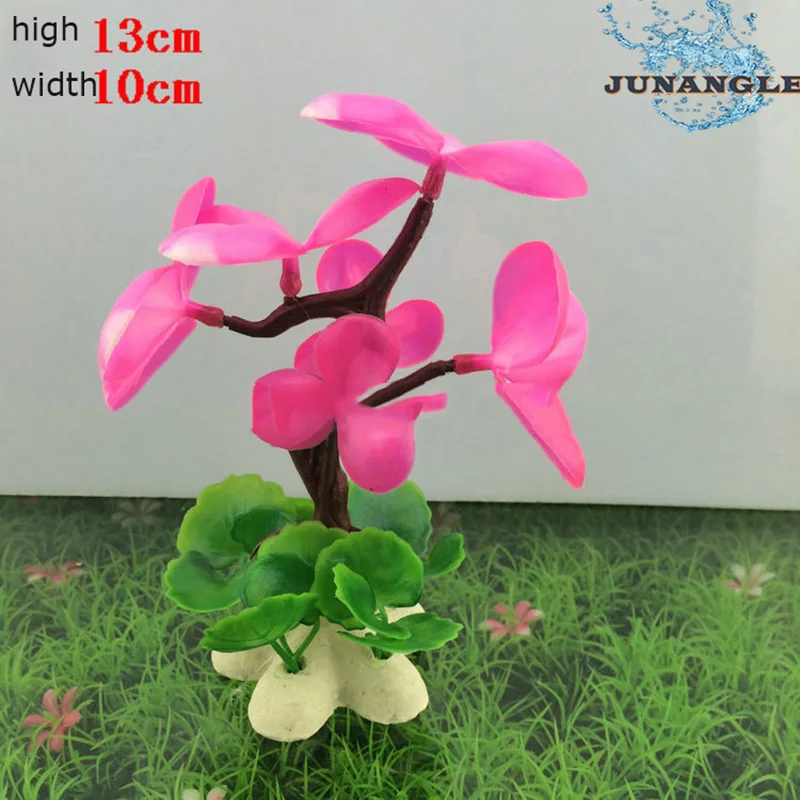 

Aquarium Decoration Artificial Flower Simulation Plants Trefoil Herb Aquarium Landscape Products Aquarium Decoration Accessories