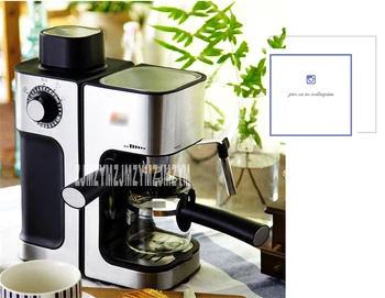

MD-2006 Italian coffee machine home stainless steel steam automatic coffee pot 220V / 800W