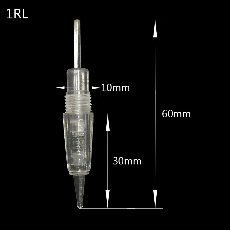 30 шт. нитки Тип стерилизованный постоянный игла для макияжа 1RL иглы для микроблендинга для Liberty Татуировки Ручка составляют