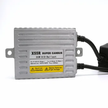 

1 pcs 12V 55W Super Canbus Slim Ballast Use For All HID Xenon bulb H1,H3,H7,H11,H27,880,881,9012,D2H...No Error No Warming