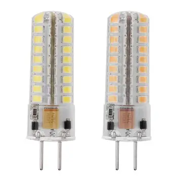 

GY6.35 AC 12V 5W Dimmable Silicone SMD2835 72LED Corn Bulb for Chandelier Crystal Lamp CE Certification Bedroom Light