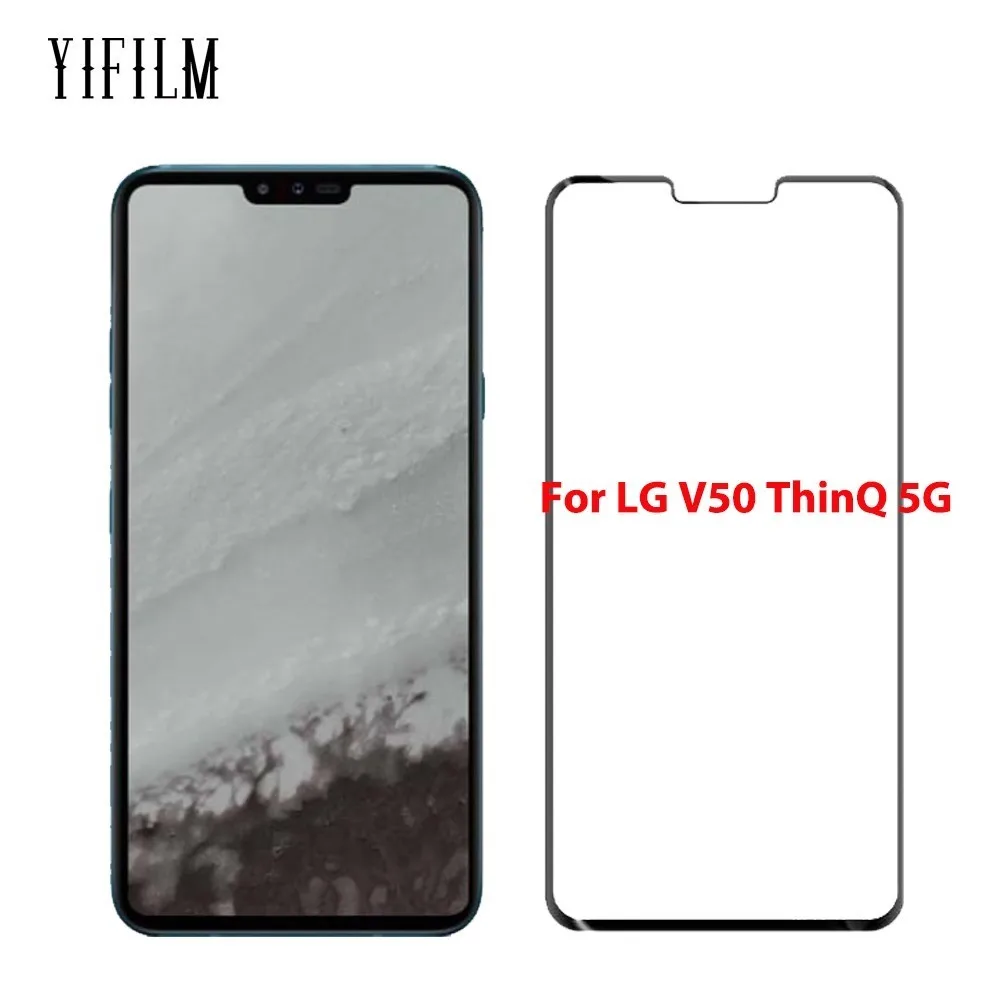 Для LG V50 ThinQ 5G G8 G8s Thinq 0 3 мм 2.5D полное покрытие 9H закаленное стекло для защиты экрана