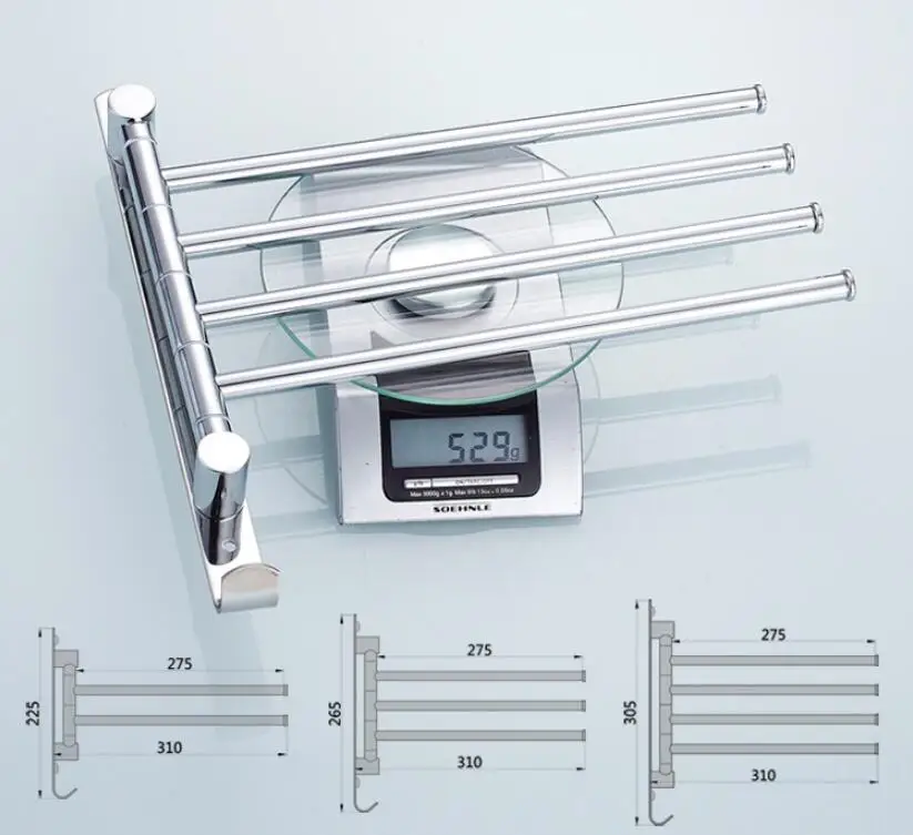 2-4 Складной поворотный Электрический Полотенцесушитель/держатель бар медный настенный ванной стойки для полотенец вешалка для полотенец в ванную черный/Хромированный Держатель для полотенца Вешалка