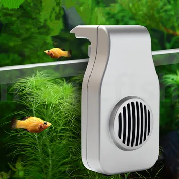 

Aquarium Cooling Fan Chillers Fish Tank Cold Wind Chiller Adjustable 2 Level Wind Temperature Controller Hanging on