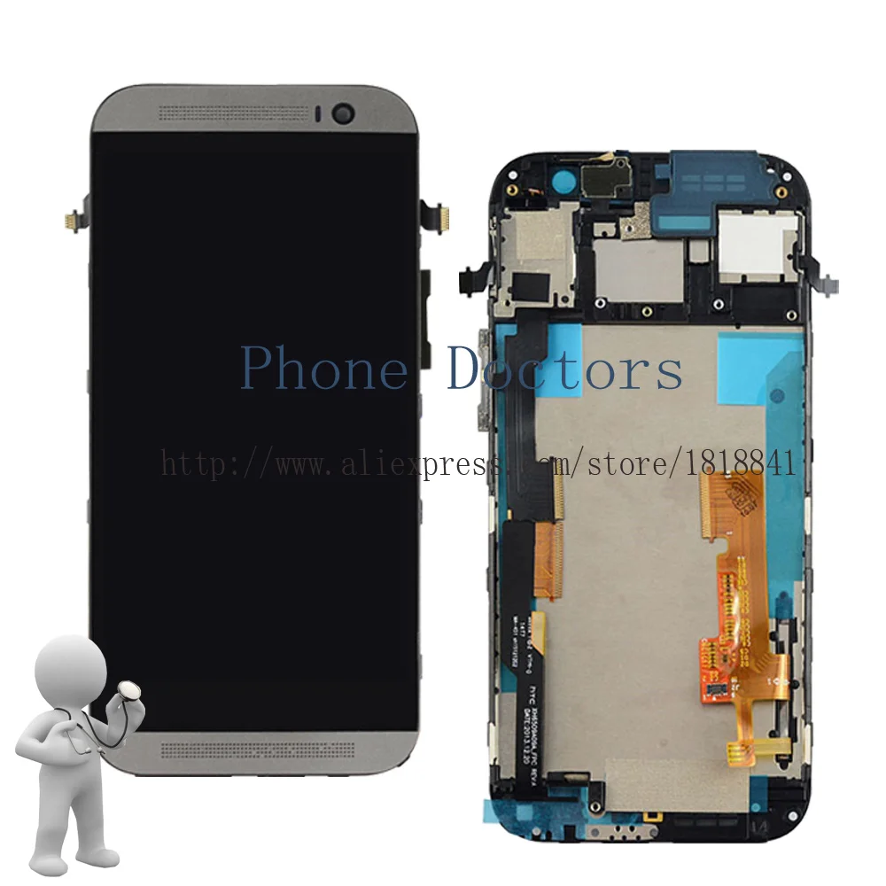 5 0 "для HTC ONE M8s Полный ЖК дисплей + кодирующий преобразователь сенсорного экрана
