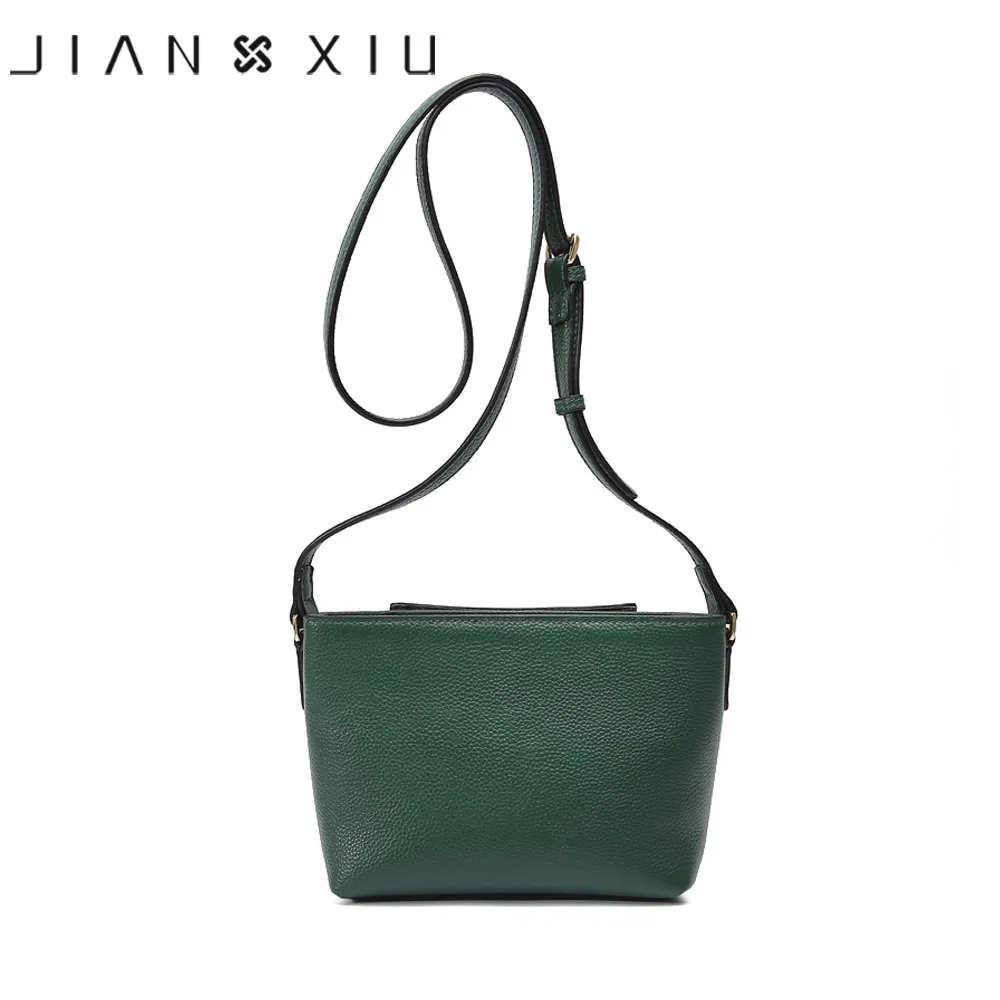 JIANXIU, брендовые модные сумки из натуральной кожи, Bolsos Mujer Bolsa Sac, основная Женская сумка-мессенджер,, маленькая сумка через плечо