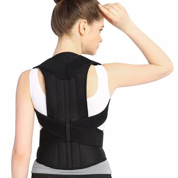 

Adult Back Brace Corset Posture Corrector Shoulder Bandage Medical Lumbar Support Therapy Belt Posture Correction For Men Women