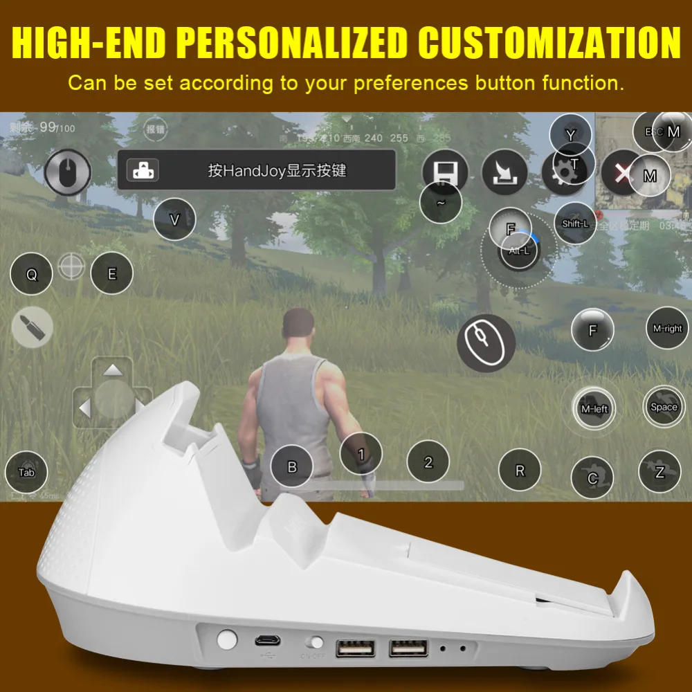 

For Chicken Dinner / Rules of Survival / CF Mobile Game Mouse and keyboard Converter