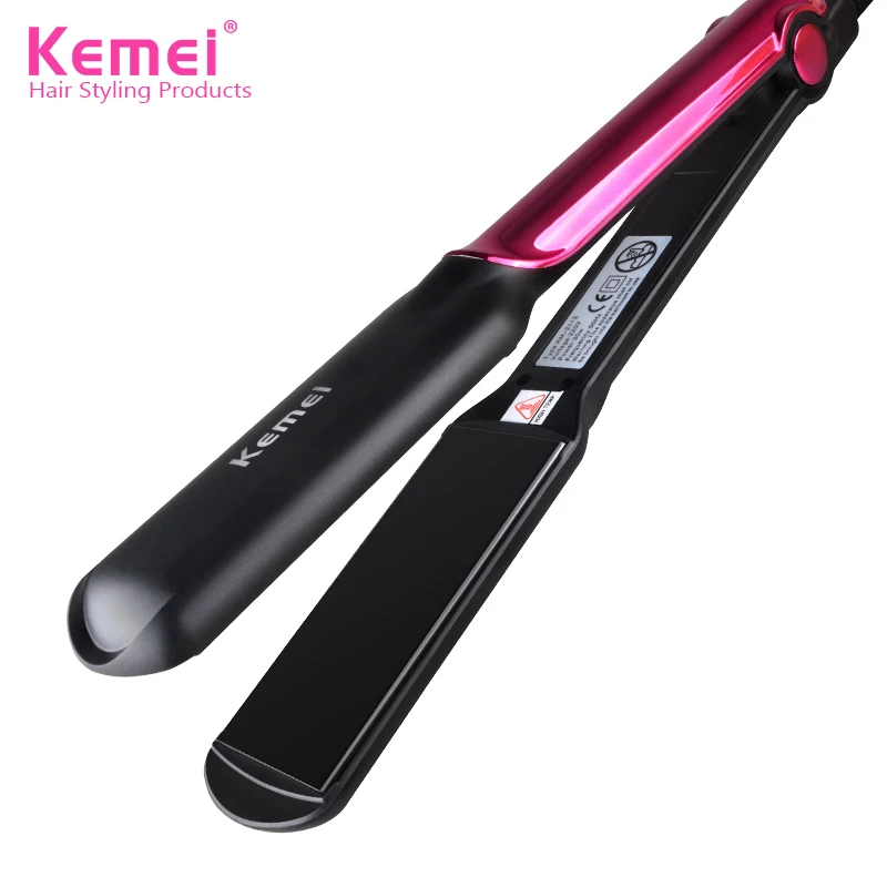 Kemei2113 негитирующие ионы выпрямители температура регулируемые Инструменты для укладки профессиональный выпрямитель для волос Быстрое нагревание