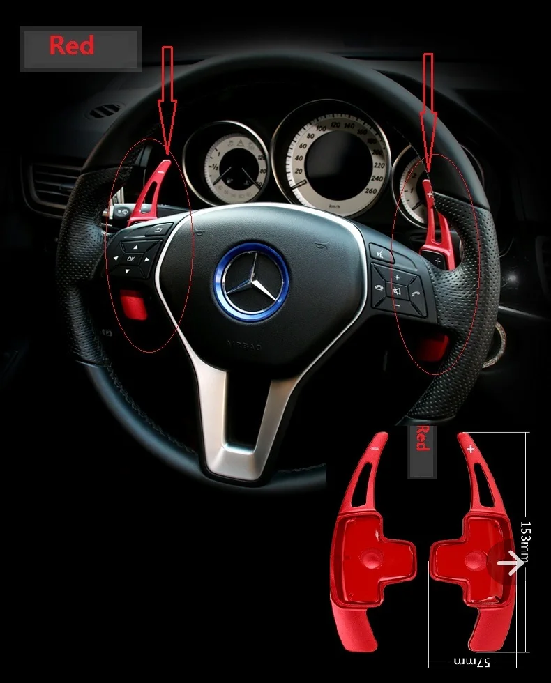 Prix pour Voiture de changement de volant paddle pour Mercedes Benz A/B/C/E/G/GLK GL ML classe (Ne pas fit pour AMG modèle de voiture) Prix pour Voiture de changement de volant paddle pour Mercedes Benz A/B/C/E/G/GLK GL ML classe (Ne pas fit pour AMG modèle de voiture)