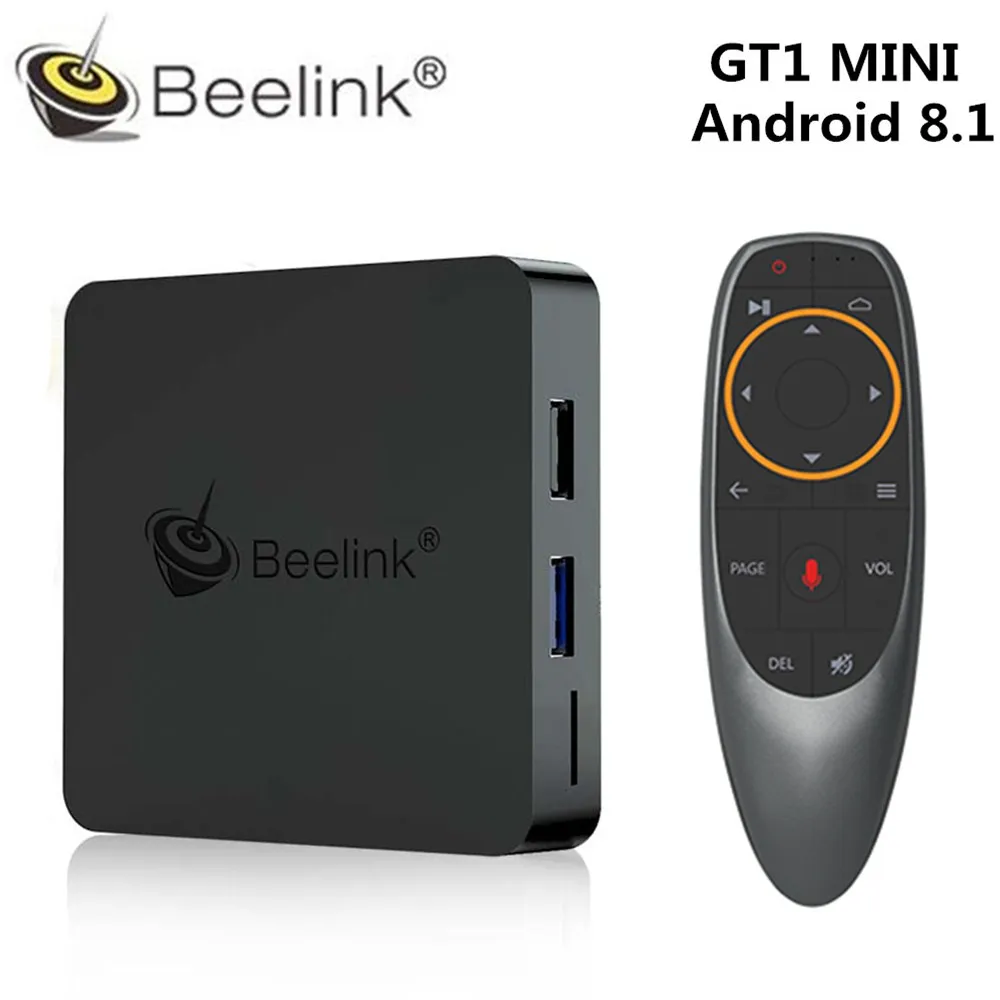 Beelink GT1 MINI Smart TV Box 4K H.265 Amlogic Android 8.1 32GB/64GB 1000Mbps 