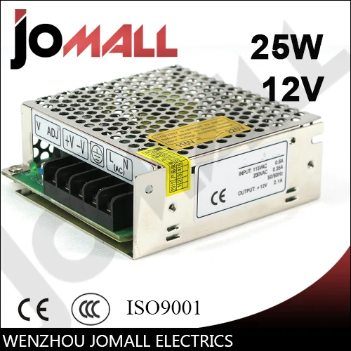 

25w 12v 2.1a Single Output switching power supply
