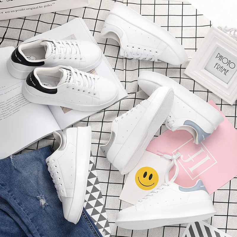 Agsdon Women Breathable Shoes Casual Solid Shoe Rubber Female Flats Fashion Sneakers Student Shallow Sneakers Simple Women S Flats Aliexpress