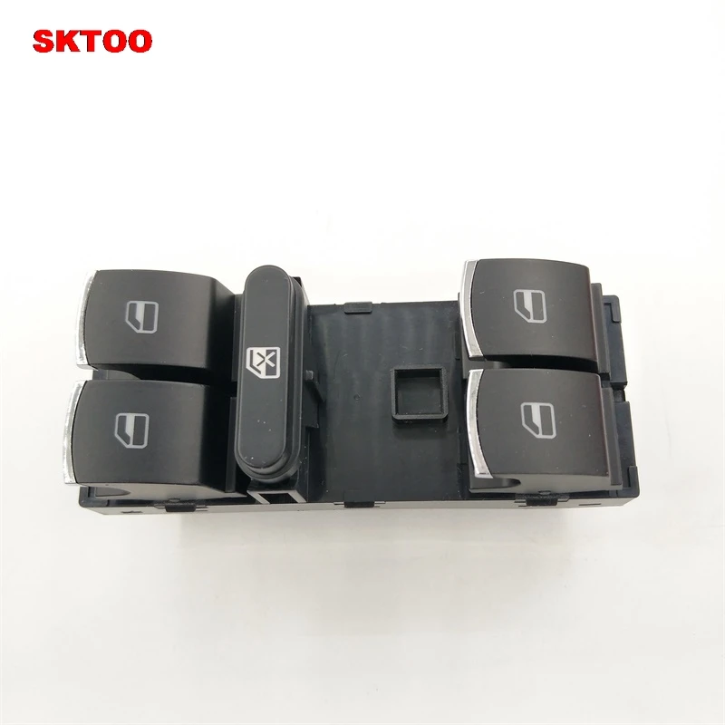 Переключатель окон хромированный 5ND959857 5K4959857 / 5ND959855 для Volkswagen Golf MK5 MK6 Tiguan Touran Jetta