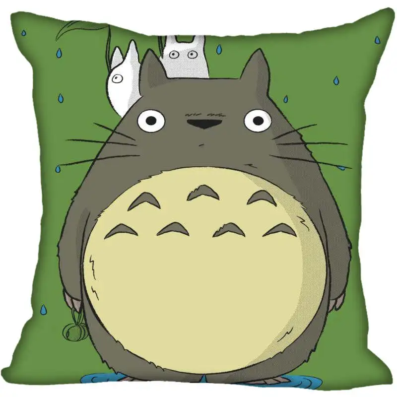 Индивидуальный квадратный Чехол на подушку My Neighbor Totoro индивидуальный чехол