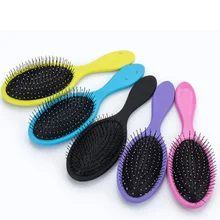 Brosse à cheveux démêlante à poignée magique, peigne démêlant pour douche, Salon de coiffure, tamiser, exquis, mignon, outil utile, 1 pièces