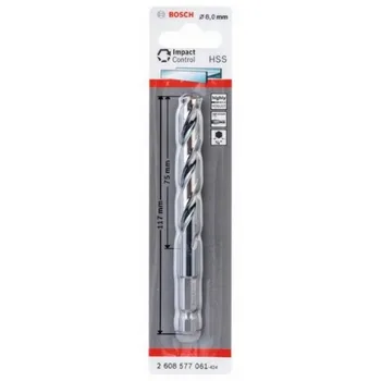 

BOSCH 2608577061 Drill for metal Impact HSS hex 8mm