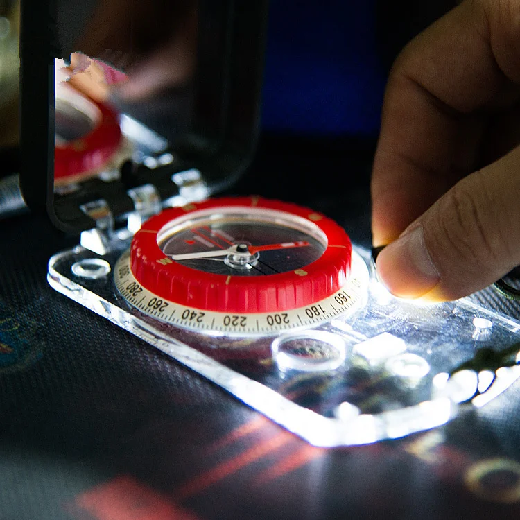 Professional Waterproof Transparent Compass Military Army Compasswith Light Sighting Luminous Compass for Outdoor Camping Hiking Professional Waterproof Transparent Compass Military Army Compasswith Light Sighting Luminous Compass for Outdoor Camping Hiking