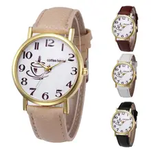 Watch Women Clock Newly Retro Design Leather Band Analog Alloy Quartz Wrist Watch Popular Temperament Lady Dress Reloj Mujer M5