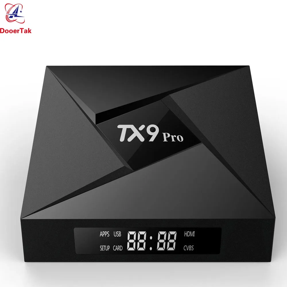 TX9 Pro ТВ-приставка Android 7,1 ram 3GB rom 32GB Amlogic S912 Octa Core 2,4G& 5G Dual WiFi Bluetooth 4,1 1000M LAN 4K ТВ-приставка