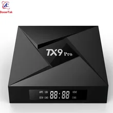 TX9 Pro ТВ-приставка Android 7,1 ram 3GB rom 32GB Amlogic S912 Octa Core 2,4G& 5G Dual WiFi Bluetooth 4,1 1000M LAN 4K ТВ-приставка