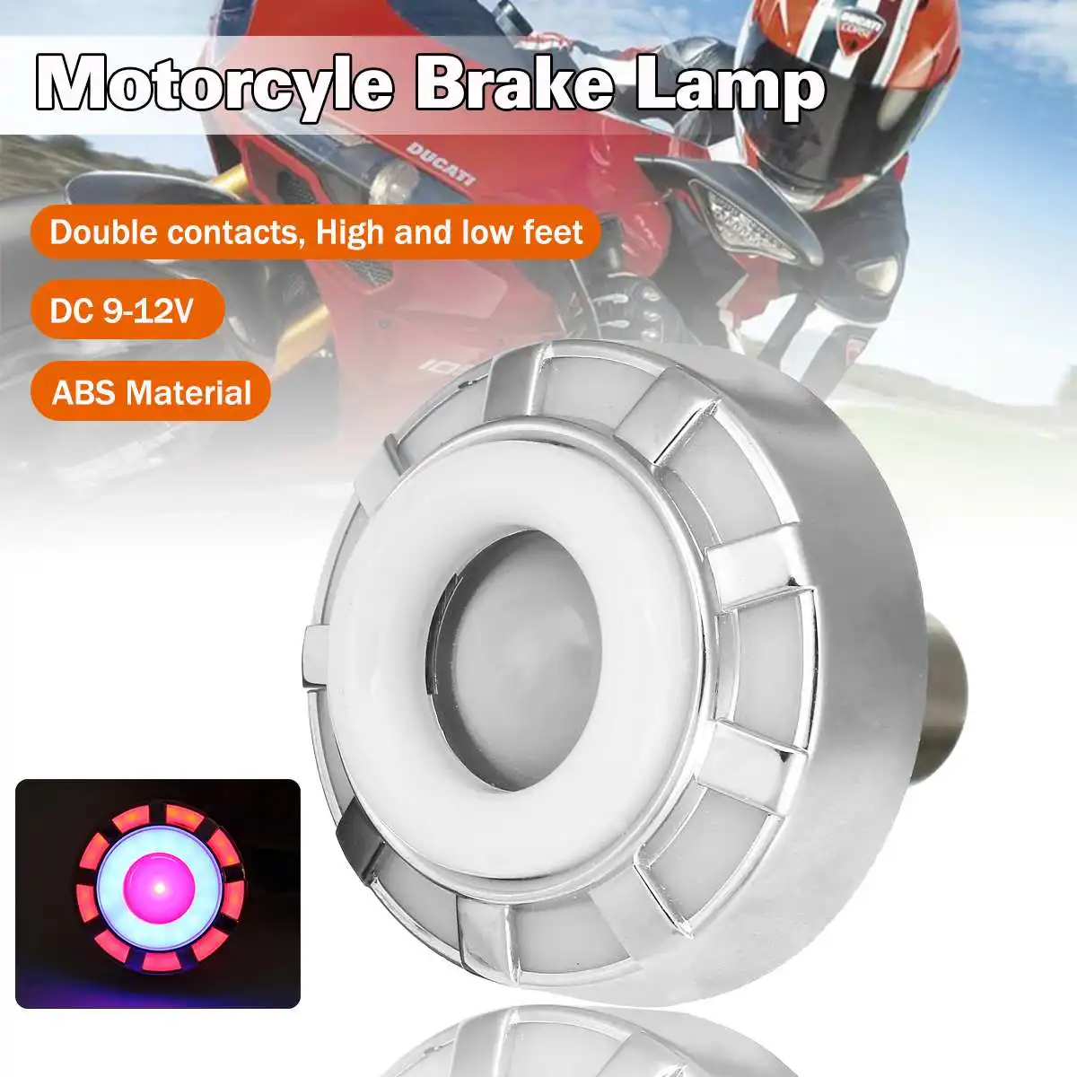 

Motorcycle Brake Led Light General Model Motorcycle Rear Led License Tail Brake Stop Light For Harley Sportster Chopper Bobber