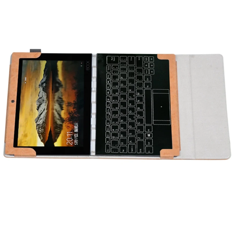 Складной чехол-подставка из искусственной кожи чехол для lenovo YOGA Book, новинка 10,1 дюймов, защитный чехол для планшета lenovo