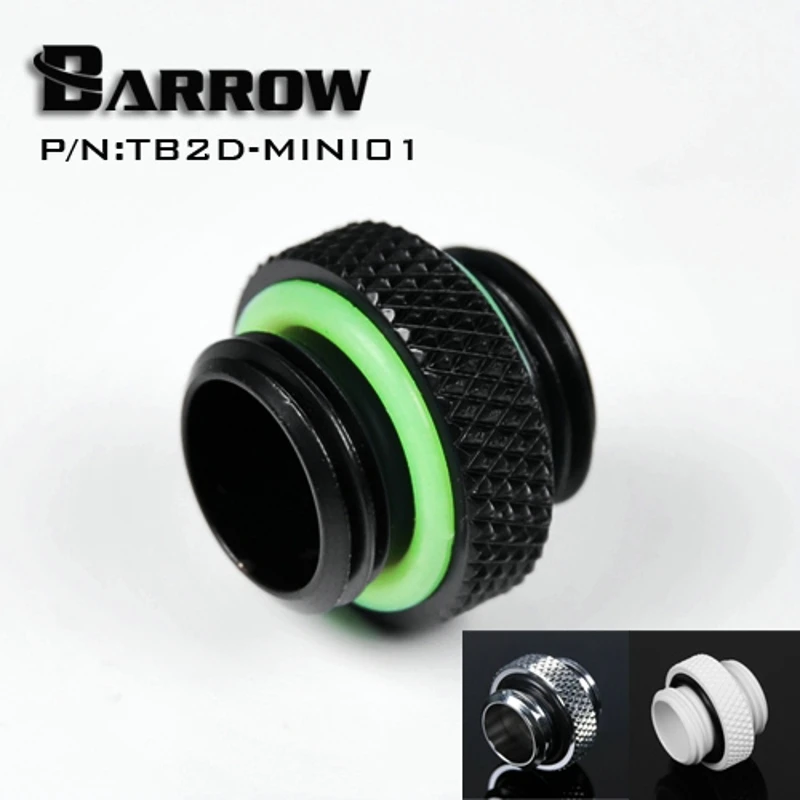 

Barrow G1/4 '' Mini Dual External Thread Connection Double Male Adapter Thread Connector For Water Cooling System TB2D-MINI01