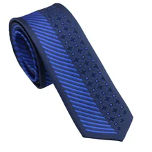 Галстуки Coachella темно-синего цвета с королевской синей полосой и клетками шейный платок из микрофибры обтягивающий галстук 6 см