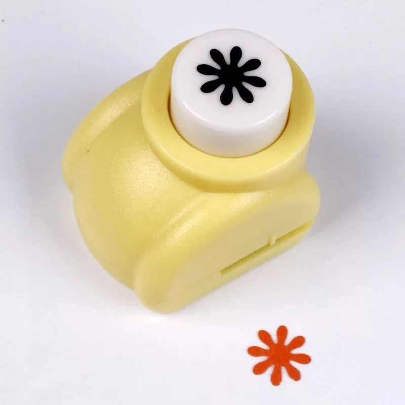 8mm 10mm Mini chrysanthemum hole punch DIY craft puncher for