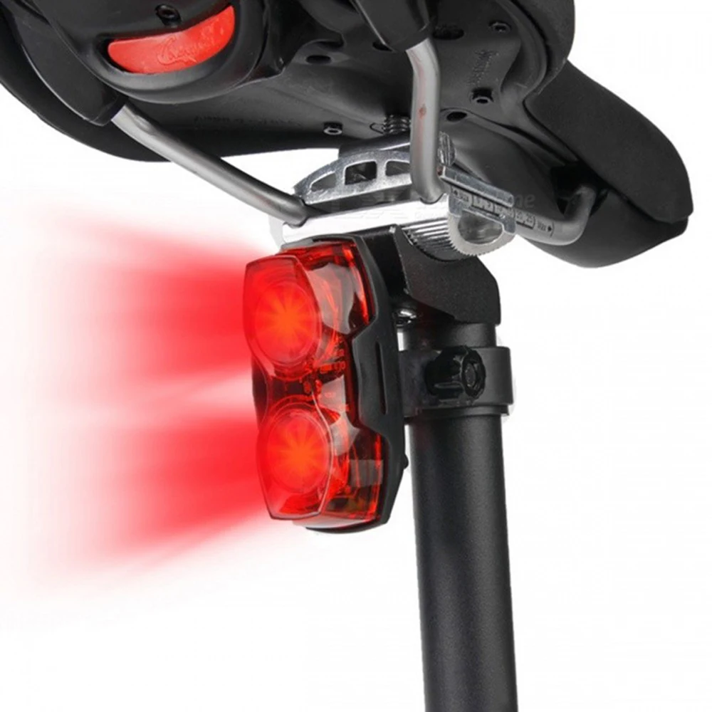 

Warning Taillight LED Bicycle Lights Rear 1km Lighting Distance Cycling Light MTB Road Bike Saddle Lamp 3 Models Cycling Safety