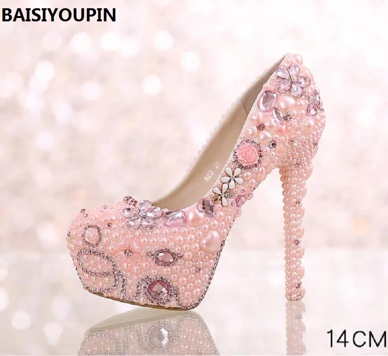 heels with diamonds