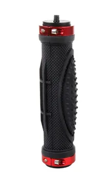 

1/4 Handheld Rubber Handle Grip Stand Holder Tripod Stabilizer Rod Clamp For Digital Camera LED Video Light Tripod cellphone