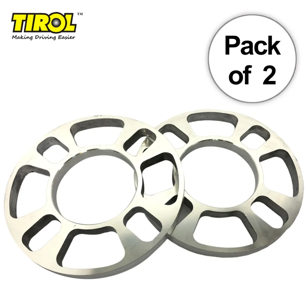

TIROL 2PCS Universal Wheel Spacer 4 hole Disc brake spacer kit 12mm thick wheel spacer T12851GL a Free Shipping