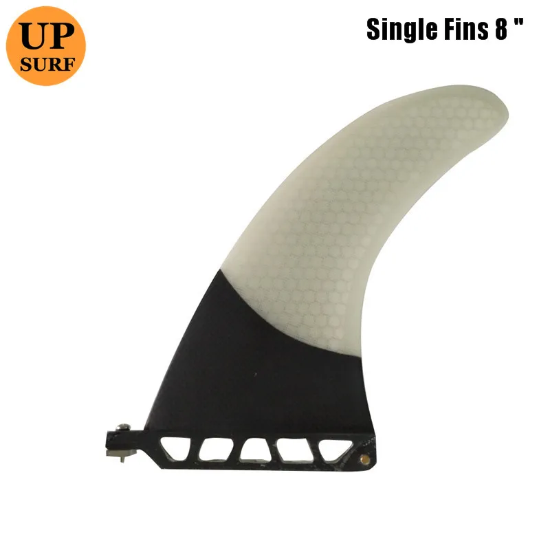 Surfboard Fin 8"Length Surfboard Center Fins Longboard Single Fins High Sale Fiberglass Fin