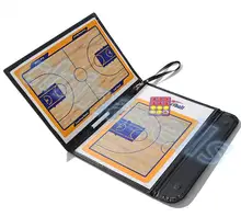 basketball Coach Match Training Tactical Plate Coaching Board Kits Magnetic Chess Pieces Foldable Coach Board PU Cover