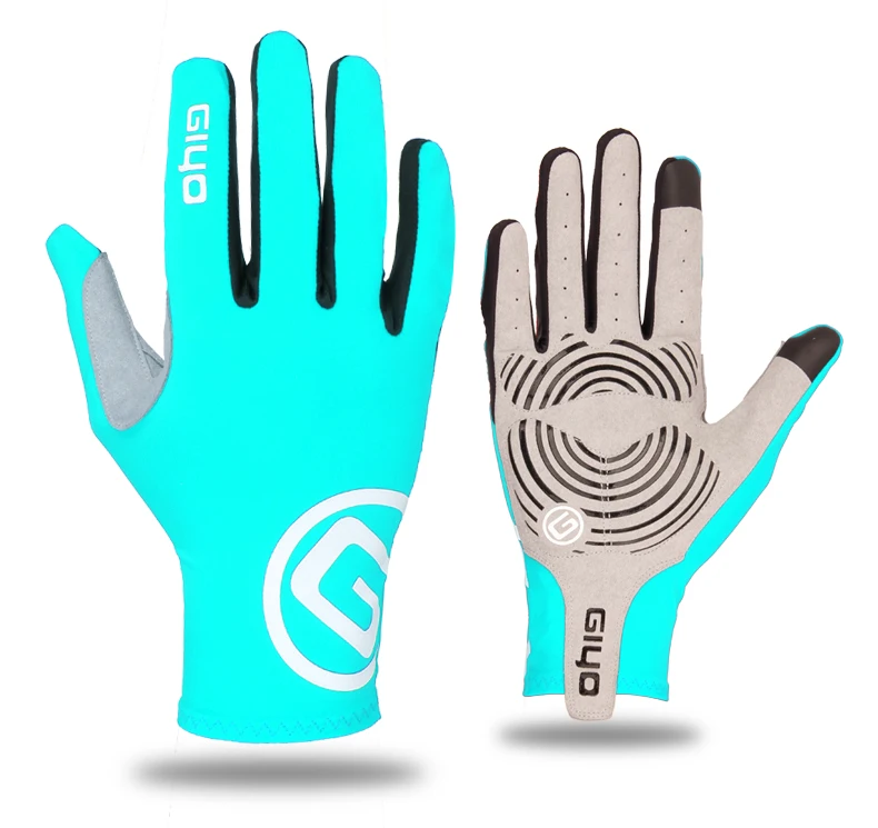 GIYO новые дышащие велосипедные перчатки с сенсорным экраном, противоскользящие гелевые накладки, перчатки для шоссейного велосипеда, ветрозащитные перчатки для горного велосипеда