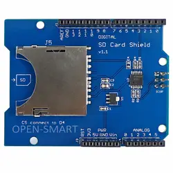 SD/TF Щит Плата расширения памяти щит модуль для Arduino