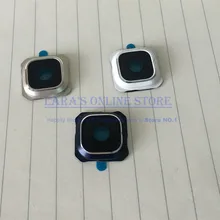 Jedx 10 шт./лот для Samsung Galaxy S6 Edge Plus g9280 сзади Объективы для фотоаппаратов Стекло дверь с металлической Рамки держатель+ действительный отслеживание
