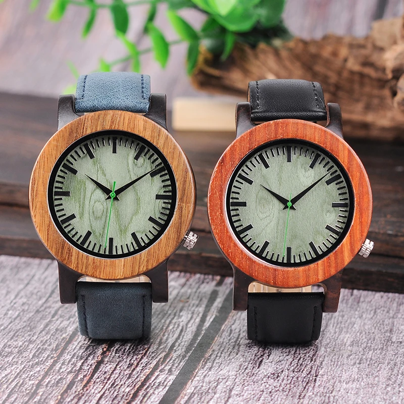 

2018 BOBO BIRD Relogio Handcrafted Men Sandalwood Watch Wholesale Round Masculino OEM reloj hombre