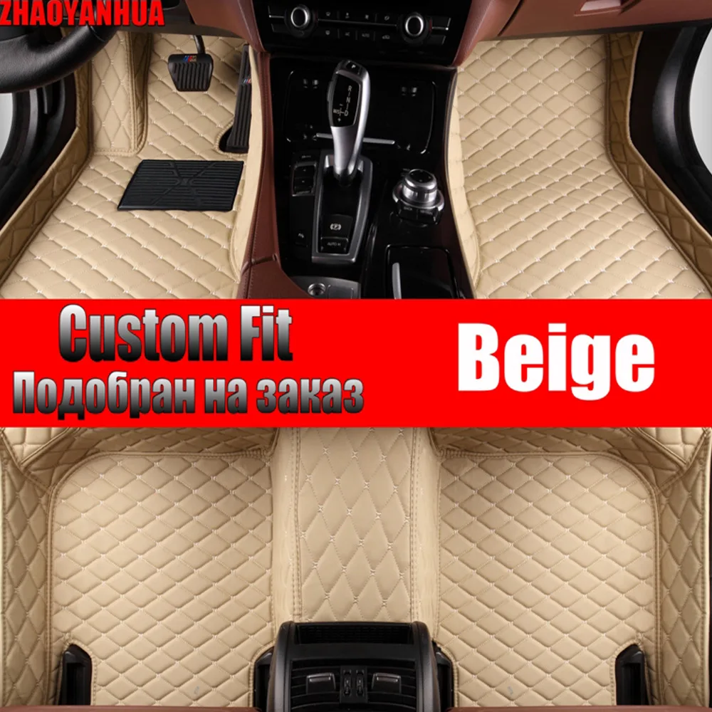 

Car Floor Mats for jeep wrangler jl mazda 3 bl bk 2017 audi a5 b8 Accessories Waterproof leather Car Carpet Liner Floor Mats