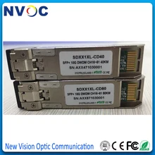 10G DWDM-SFP+-ER, двойной LC 10G 40 км ER, ITU сетка 17~ 61ch, волоконно-оптический SFP+ трансивер с DDM, 10G 40 км DWDM SFP+ ER модуль