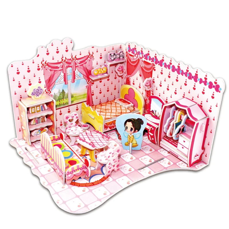 3D del rompecabezas DIY juguete del bebé chico Aprendizaje Temprano Castillo construcción patrón regalo para los niños Brinquedo Educativo casas rompecabezas 3D del rompecabezas DIY juguete del bebé chico Aprendizaje Temprano Castillo construcción patrón regalo para los niños Brinquedo Educativo casas rompecabezas