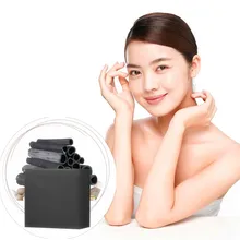 Уход за лицом и носом бамбуковый уголь всасывающий поры смазка удаления черных точек мыло ручной работы угорь акне