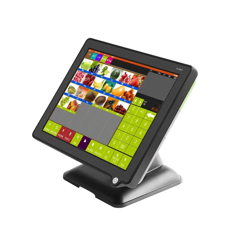 Meetsun ZJ 150 все в одном 15''tft ЖК дисплей Сенсорный экран монитора Pos Системы